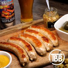 TBB Beer Sausage (5pc): Collab with Tall Boys Brewing