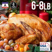 (Free Shipping) USDA A Grade Premium Whole Turkey 6-8 lbs. (3kg)