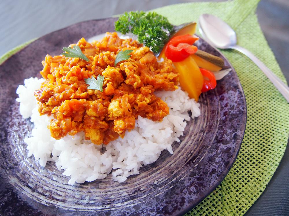 SIMPLE GROUND CHICKEN BREAST KEEMA CURRY (FOR 2 PEOPLE)