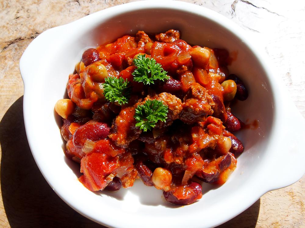 EASY CHILI CON CARNE & CURRY