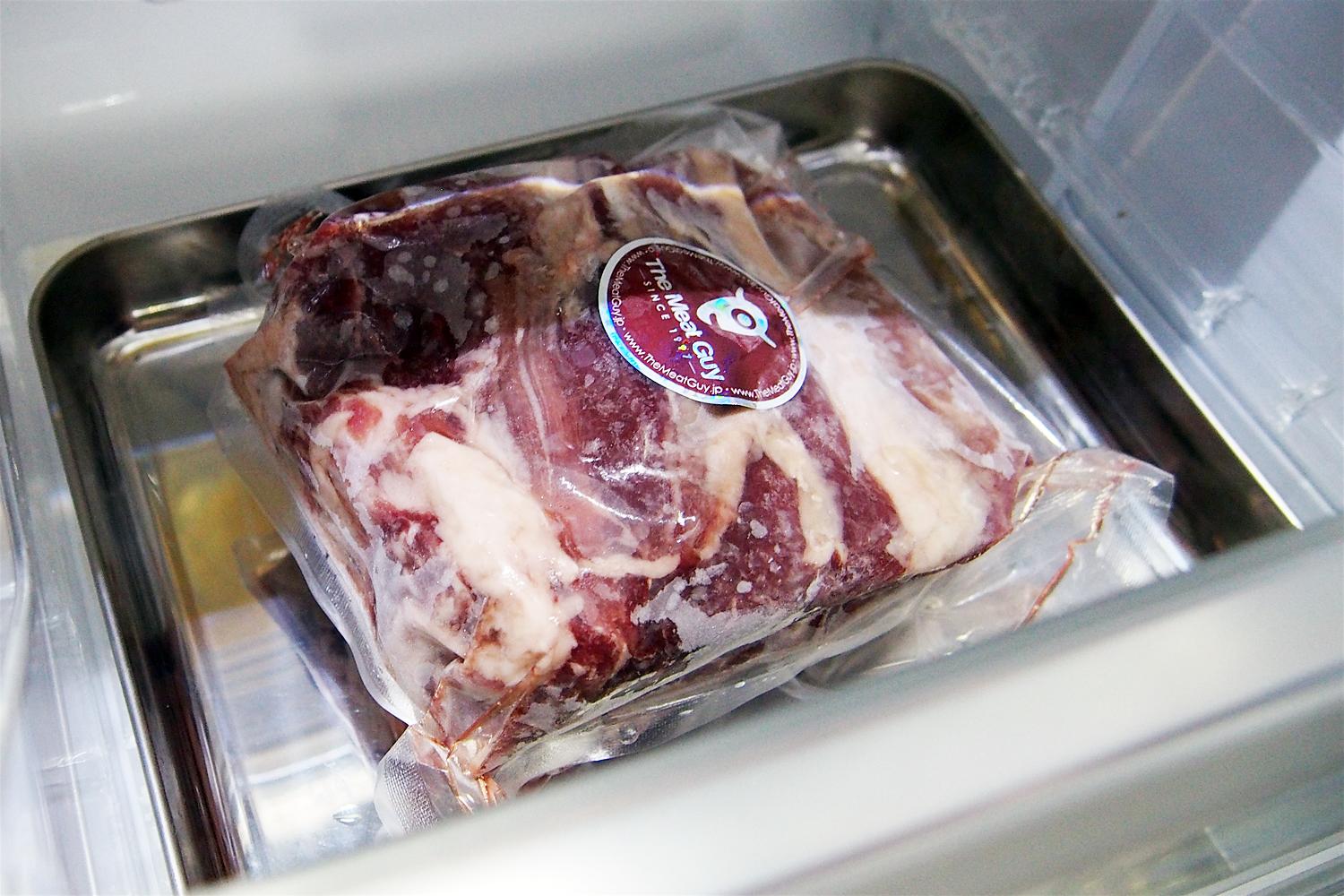 簡単だけれど美味しい解凍は冷蔵庫のチルドルームでゆっくり