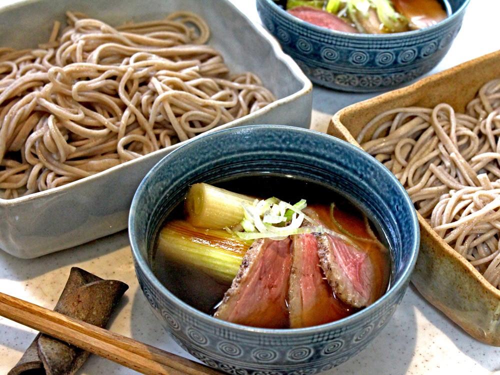 SOBA WITH DUCK MEAT